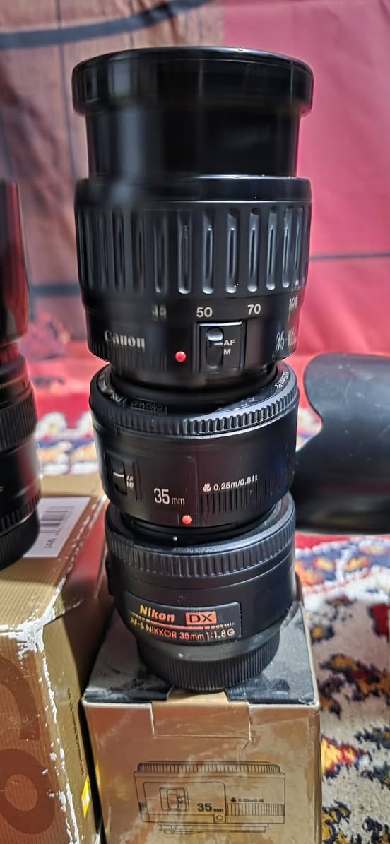 غراض تصوير للبيع او المراوس بعدسات للكانون او للسوني 
للبيع . كاميرا 6D مع عدسه 70.300
عدسه كانون 35
عدسه كانون 85
عدسه نيكون 35
عدسه نيكون 35
اوزمو بوكيت الاصدار الاول 
كوبرو فيوشن 360 درجه
والي ياخذهن كلهن اتساهله بالسعر وانطيه هديه فلتر ND حجم 72
الشراي يجي خاص


**إذا كنت صاحب هذا الإعلان وتريد حذفه لأي سبب، رجاءا أرسل رسالة إلى الدعم الفني**