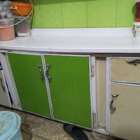 كاونتر ٢متر • سنك ١متر • مرمر نضيف