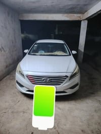 للبيع او مراوس سوناتا 2016 لون ابيض رقم اربيل دولي بيها قطعتين بونيد و...