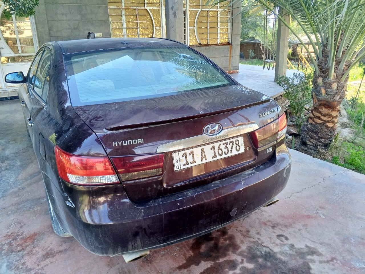 اسلام عليكم
سياره سوناته موديل ٢٠٠٦ 
وارد امريكي ٦ سلندر مصبوغه حزام 
بيه خربطه بل مكينه تبريد شغال تخم تاير  ا
السعر ٧٧ وبيه مجال مكان السياره بغداد الرضوانيه 
مجاور لواء ٥٥ رقم الهاتف *********** واتساب
