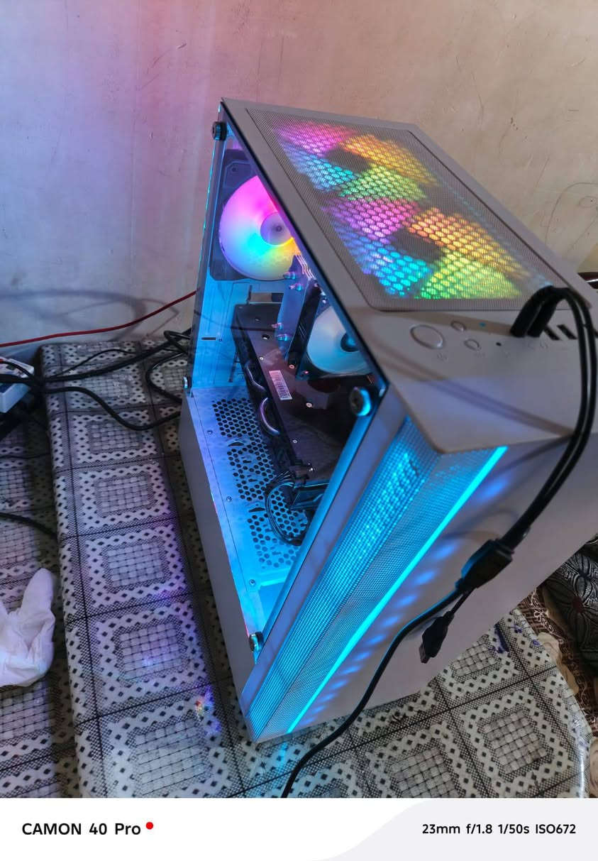 السلام عليكم ورحمة الله وبركاته
'حاسبه'
Pc ترهم كيمنك وترهم سيرفرات وشغل ثقيل
رامات 32  G 4×8

كارت RX580 8G ختم شركه ممفتوح حرارته على ضغط عالي متعبر 72 وحاليا فترة صيف

معالج Xeon e5 2666 /10انويه/20ثريد

هارد m.2 256o

باور BN650  Segotepاصلي مو تجاري 

كيس مثل ماموضح بصوره تحكم rgb 

$410  الف دينار وبي مجال للشراي !!

+ماوس كيبورد هديه
لتواصل والاستفسار وتساب 👇🏻
***********
