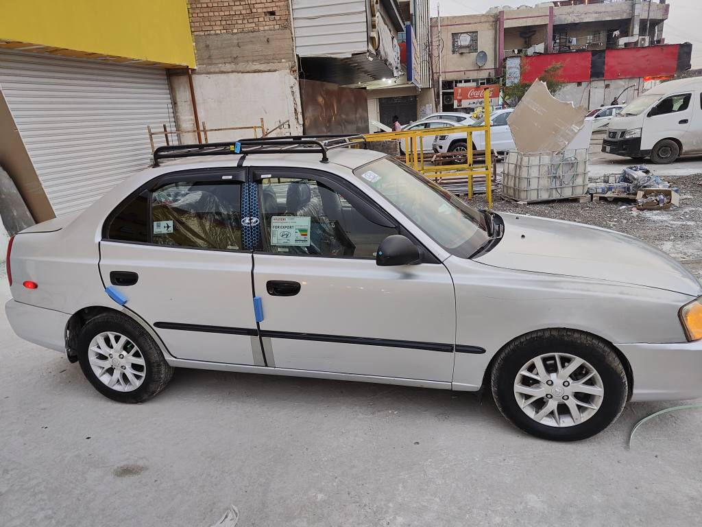 السلام عليكم
للبيع: هيونداي أكسنت موديل 2002
السيارة ماشيا 220
كير اوتماتيك

السيارة على البلاد

رقم السليمانية

تخم تايرات جديد

صدر جديد

تدفئة وتبريد شغال

جميع الكهربائيات شغالة

السيارة ناعمة وحالتها جيدة

شاشة + كامرة دوّارة

سنوية ورقم جديد ينتهي 2030

📍 الموقع: بغداد – الدورة / سوق الآثوريين
⚠️ شرط التحويل

💰 السعر: 55 ورقة (مجال بسيط)

📞 للاستفسار:
***********
***********
متوفر واتساب بغداد, العراق
