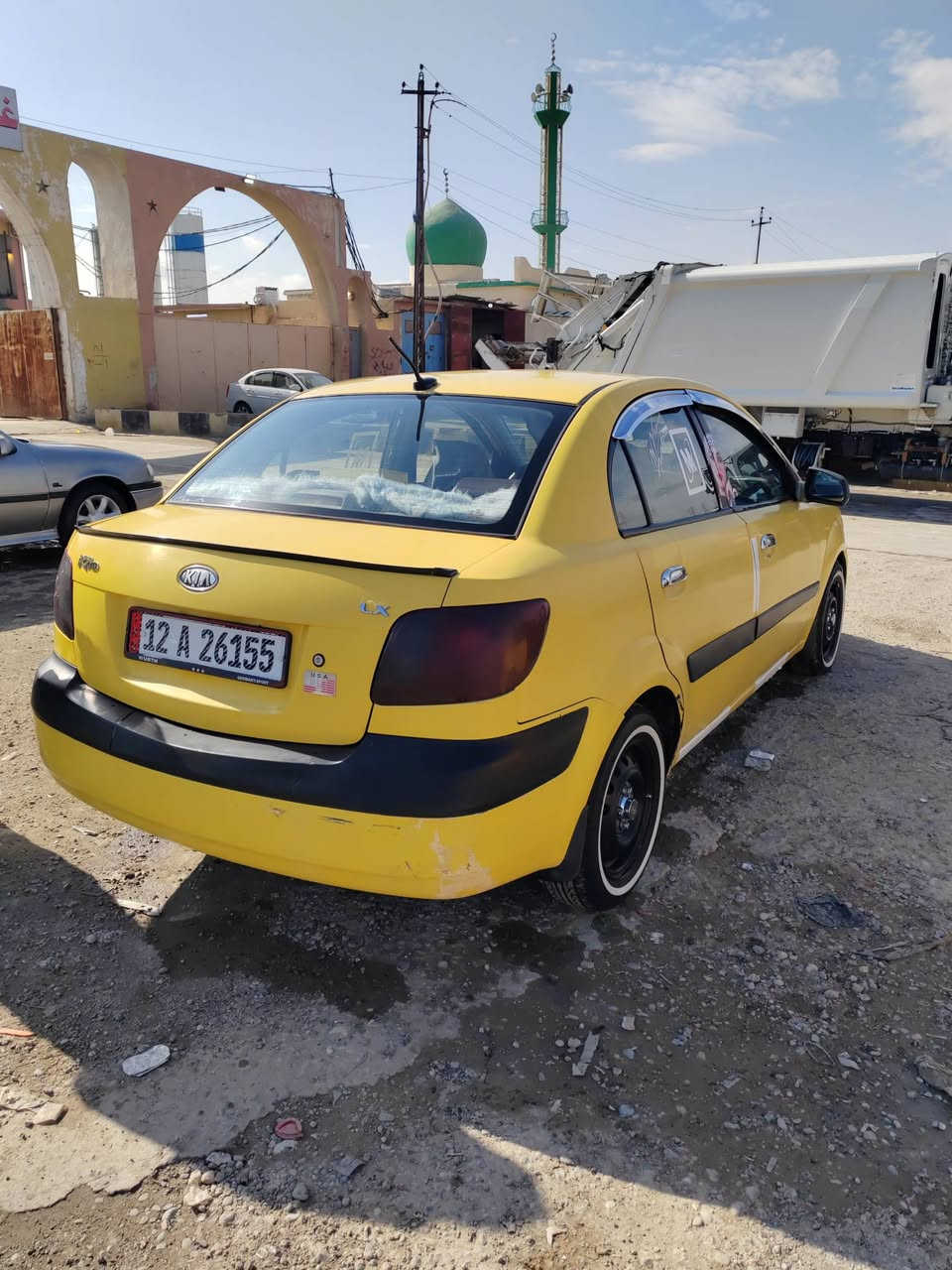 كيا ريو 2009 گير اتوماتيك محرك 16 بداية صرف ضرر جاملغ الورى  السائق  تلقيطات تكسي طخم تاير جديد طخم دبلات جدد رقم انگليزي نينوى   السعر79 وبيها مجال قليل هيئه وغرامات صفر رقم الموبايل *********** حي التنك
