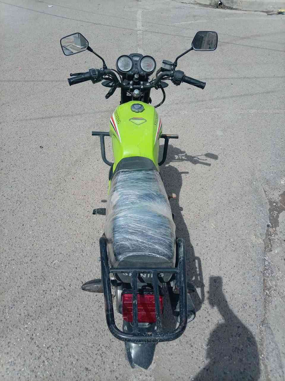 السلام عليكم شاينك موديل ٢٠٢٣ اوراق كامله ثاني يوم بوجهك ترقم بيها نقوصات بسيطه مكينه كير كهربائيات كامله مكفوله ممفتوحه دراجه تخبل السعر ٧٠٠ وبيها مجال ***********مكان بغداد البياع
