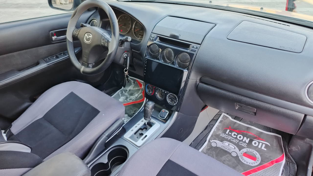 مازدا زوم 6 للبيع موديل 2007 فول مواصفات ماعدا الفتحه تحكمات ستيرن
 شاشه جبيره
كأمره خلفيه
 كشن السايق كهربائي 
دوشمه جديده
 محرك 2.5 توربوا 
ويل رياضي
 رقم بغداد 
تبريد + تدفئه
كروز مثبت سرعه وهواي مواصفات بيها 
التواصل : ‭0789 206 7662‬

‭0750 098 5129‬
مكان السياره بغداد
السعر 70$ وبيها مجال
