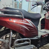 دراجه نوع هارلي موديل ٢٤  كهربايات كله شغال بطاريات جديده استعمال اقل ...