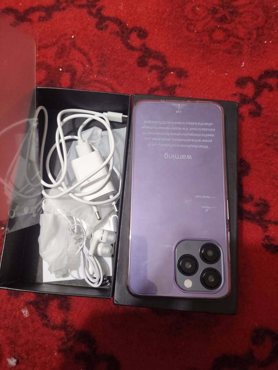 14 برو ماكس كوبي ماستر شريحتين ذاكره 512 
عشوائيه 12 كامل ملحقات


**إذا كنت صاحب هذا الإعلان وتريد حذفه لأي سبب، رجاءا أرسل رسالة إلى الدعم الفني**