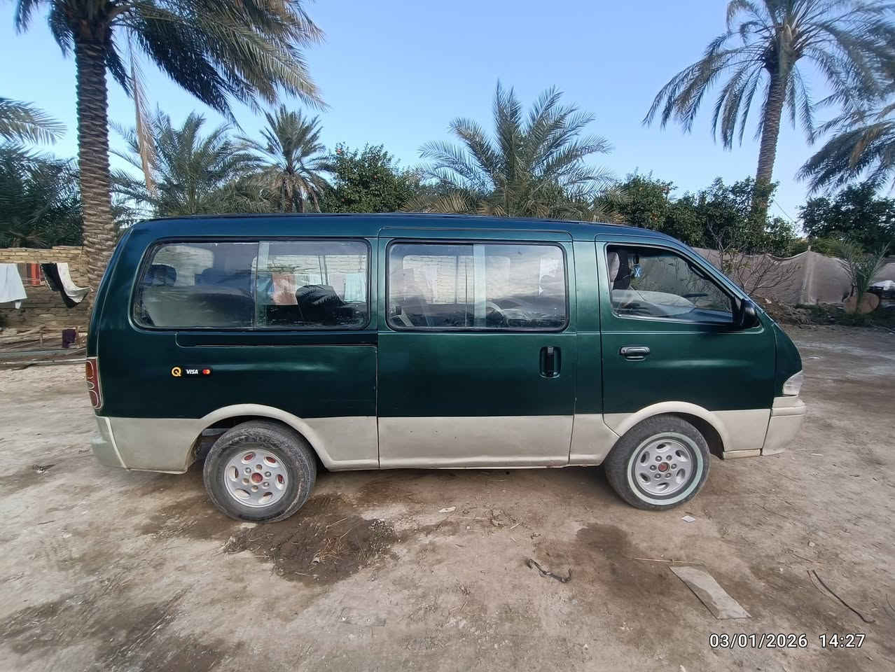 كل التفاصيل هاي لايجي واحد يكلي شبيها رحمة لموتاكم
بريجو سياحي موديل 2000 صبغ سمكره جديد تخم تاير جديد باتري بور جديد جديد سلف جديد عينه وصينيه جدد دوشمه جديده صدر جديد لوي جديد دبل جديد مكينه3000 مكفولة خط بحث جديد السياره جاهزة من كلشي بصرة مشروع وطني مالكها جيراني شواصيها اثنين معمرات جهة العبري بيها نفخة قليلة الجهة الطويلة سعر 70  مكانها الحله الهاشميه هاتف***********
