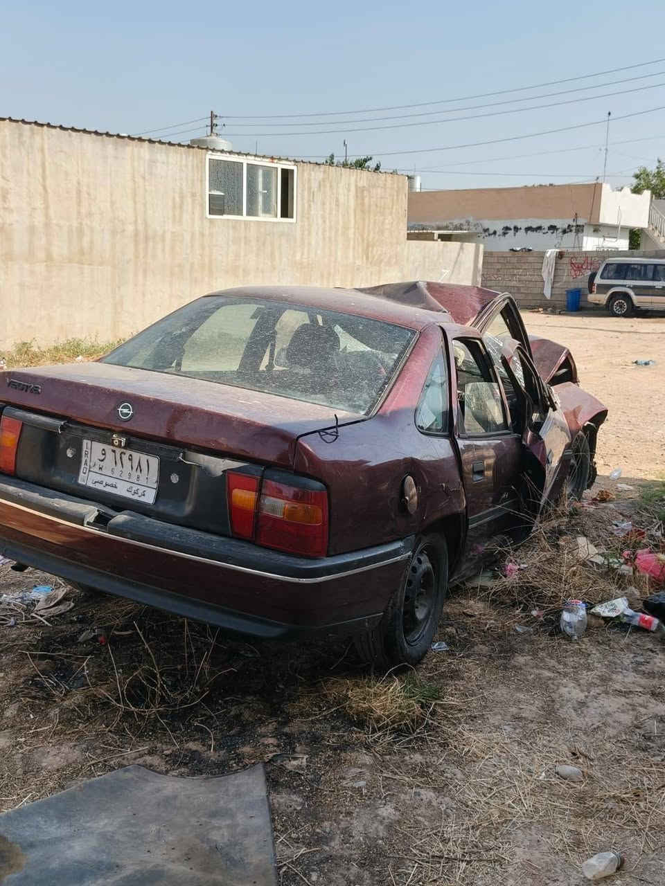 السلام عليكم سياره اوبل 18كير ومحرك جديد شرط التحويل والغرامات كركوك مشروع وطني دفتر بانزين ***********نتصل
