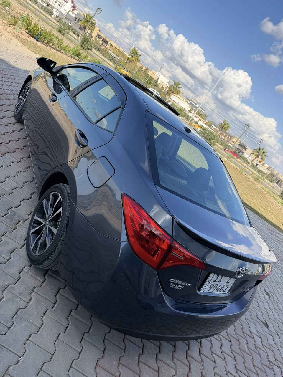 السلام عليكم
كورلا 2019 فول بصمه وفتحه 
رادار 
ويل كروم 
شاشه كبيره 
فول تحكم 
سلايت 
بصمه 
اشاره بلمرايه 
سبورت 
السياره جاهزه من جميع النواحي 
مكفوله من الصبغ بيها بارد مكانين فقط 
ماشيه 63 الف حقيقي 
رقم بغداد بأسمي 
السعر مناسب جدآ 143$ فقط
للاتصال ***********
تكريت / القادسيه
