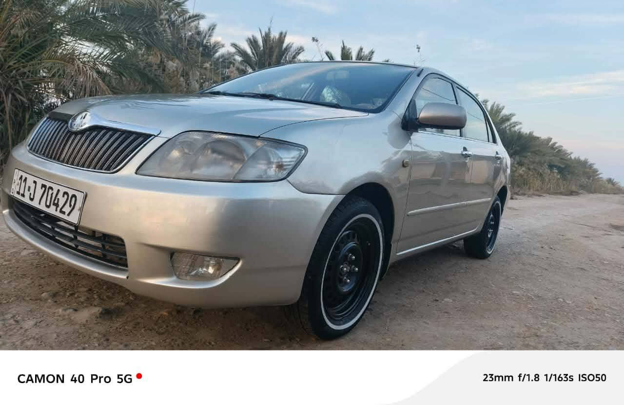 كورلا بيكاتشو موديل 2007
رقم بغداد بسمي
مصبوغة حزام اثر جراد 
محرك 1800
مكفوله من الضربه 
مكان واسط  ***********
