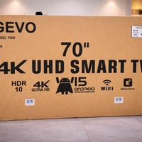 شاشة ٧٠ بوصة • 4K UHD • أندرويد 15