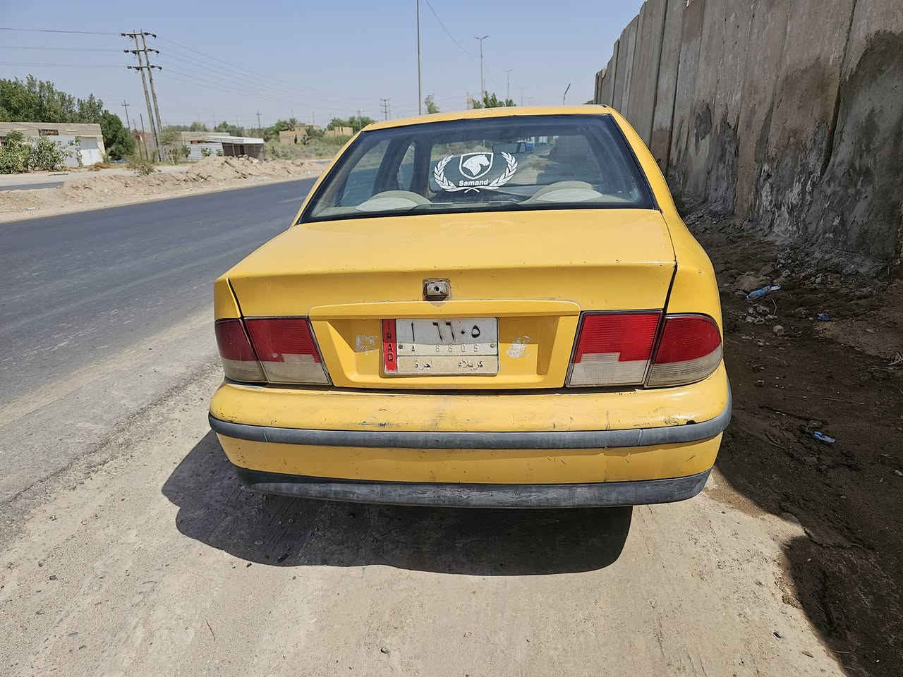 سلام عليكم سمند موديل 11 سنويه ل29 مصفره هيئه وغرامه
تخم تاير حداديه جديده 
باتري جديد مكينه تخبل
كير توني شاده 
كهربائي, كله شغاله بس كيلو متر وكف عندي 
راعيه بلحمزه اكعدك وياه سعر 26 وبيه مجال 
***********
