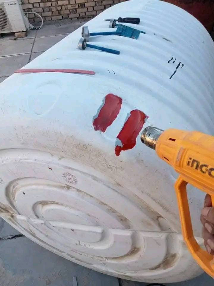 ‎لتصليح التانكيات البلاستيكيه وبضمان حقيقي  ..للتواصل هاتف *********** بادارة ابو كاظم ...الشطره‎ الشطره, ذي قار
