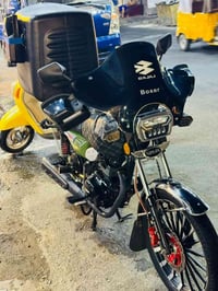 ايراني سونك لونه زيتوني مديل 25 نضيفه بعده جديده مكينته 200cc الدراجه ...