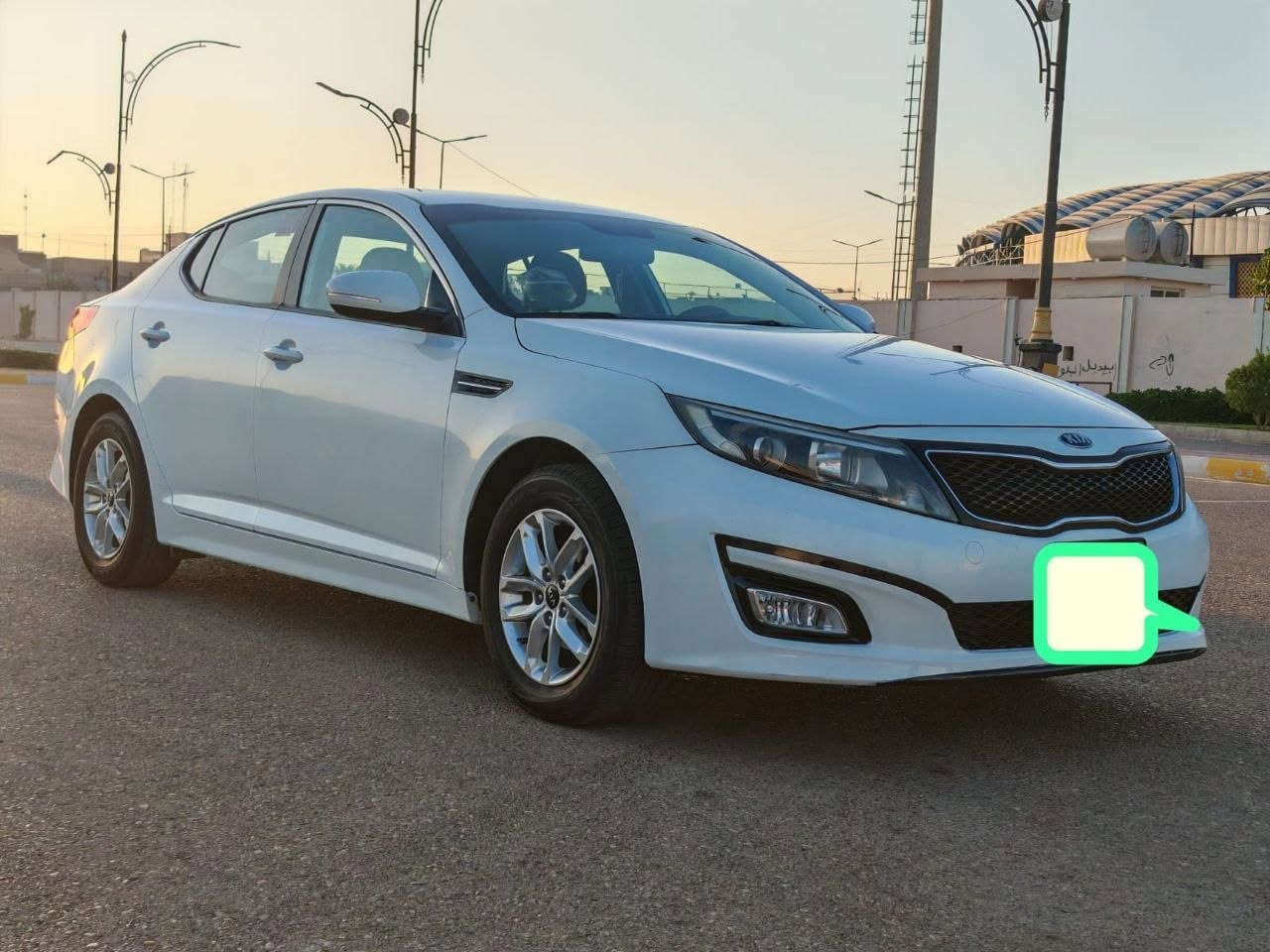للبيع كيا أوبتيما 2016 وارد خليجي

موديل: 2016
وارد: خليجي
المحرك:  DOHC 16V 2000 ( دوش 2000 )
عداد الكيلومتر : 157,000 كم
اللون: أبيض لؤلؤي
الداخلية: بيجي واسود
الرقم : بغداد خصوصي والسنوية جديدة بأسمي تحويل بأي وقت تريد

المواصفات
✅ شاشة لمس
✅ كاميرا خلفية
✅ حساسات خلفية
✅ مثبت سرعة
✅ تحكم من الاستيرن
✅ بلوتوث + USB + AUX
✅ جنوط ألمنيوم أصلية
✅ تكييف ممتاز وبارد جدًا
✅ مرايا ونوافذ كهربائية
✅ ABS + نظام الثبات
بالحقيقة بعد احلى من الصور

حالة السيارة
✔️ وارد خليجي أصلي.
✔️ السيارة بدون أي ضرر أو حوادث.
✔️ محرك وگير بحالة ممتازة جدًا.
✔️ عداد الكيلومتر : 157 ألف كم، مشي استخدام شخصي هادئ وليس استخدامًا مرهقًا أو أجرة.
✔️ السيارة محافظ عليها بشكل كبير، وجميع الصيانات الدورية اعملها في وقتها.
✔️ لا تحتاج إلى أي دينار مصروف، جاهزة للاستخدام .

📍 السعر المطلوب: 14,600$ ( بيها مجال للتفاوض بالمعقول )

📞 للاستفسار: على الخاص او الاتصال ( *********** )
العنوان : الانبار - الرمادي
