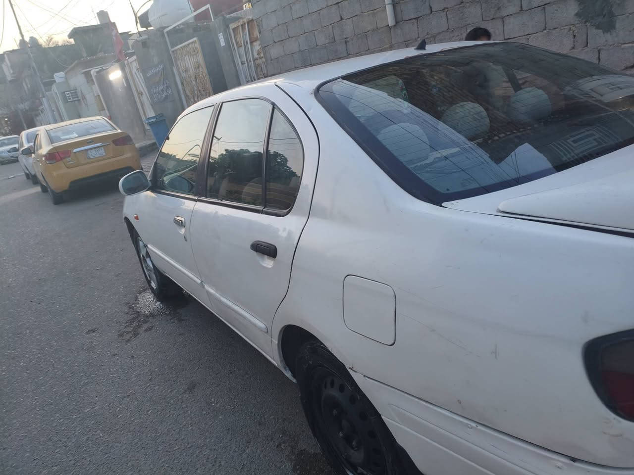 السلام عليكم للبيع نيسان بريميرا موديل 96 جاهزه حداديه مكينه كير مشروع وطني سنويه للـ2031 بيها طخطخات بسيطه ب35 وبيها مجال مكان السياره كربلاء للاتصال ***********
