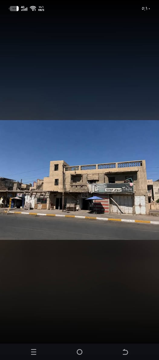 بنايه تجاريه للبيع في بغداد سبع ابكار الاعظميه على الشارع الرئيسي مباشرتا ركن ملك صرف مساحه ١٥٠ متر وجه ٣٣ نزال ٧ونص وانته نازل الاخير صايره مثلثه لاورثه ولا سر قفليه بسم شخص واحد سند مستقل كانت مؤجره ب٣ مليون حاليا مفرغه بيها محلين مؤجرات ب٦٠٠ الف متكونه من١١ محل وشقتين قديمه طابقين مصفره من الضريبه والرسم لحد سنه ٢٠٢٣ كلها وجه على الشارع الرئيسي ٣٣ وجها سعرها ٩٠٠ مليون وبيها مجال لشراي الجاد بلشراء يتواصل خاص أو يتصل بلرقم ***********
