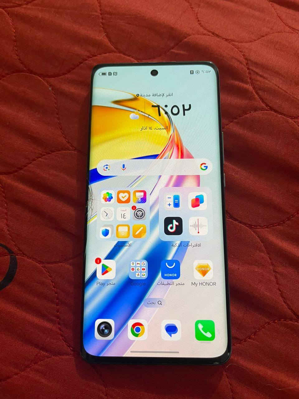 هونر إكس 9b جهاز مكفول كفاله عامه ذاكره 256 عشوائيه 8 جهاز بس كسر ل حساس خفيف السعر 165 وبي مجال حك جيه
