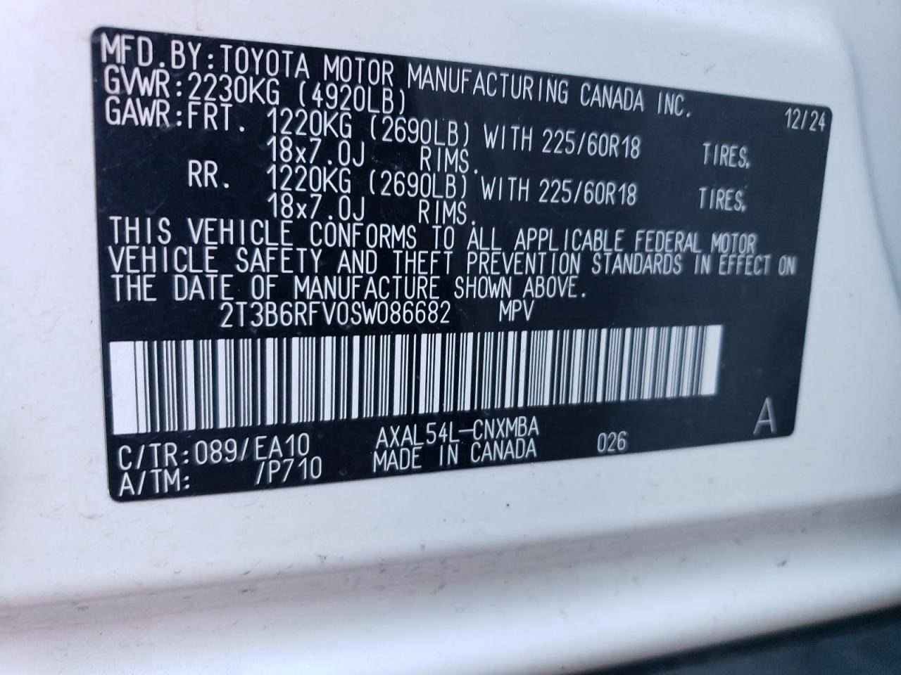 🚨 تنويه مهم
هذه السيارة معروضة بالمزاد الأمريكي 🇺🇸
والمزايدة والشراء تتم عن طريق شركة الماسة 🇮🇶
───────────────
📅 تاريخ المزاد: 
الاثنين :6/1/2026
💰 السعر: يتحدد في المزاد 
2025 TOYOTA RAV4 XLE PREMIUM
⚠️ الضرر المسجّل :امامي وجانبي
📊 الممشى: 19,832 mi
🛠️ المحرك:2.5L / 4
───────────────
✨ ليش تختار شركة الماسة 
💸 أجور الحوالة علينا!
📝 عمولة الشركة 200💸
📍 نظام تتبع مباشر: تشوف سيارتك لحظة بلحظة
🚛 تخليص كامل عن طريق الشركة بضمان
───────────────
📞 للتواصل:
📲***********
📍 موقع: بغداد اليرموك شارع جامع الشواف مقابل مركز الشرطة
