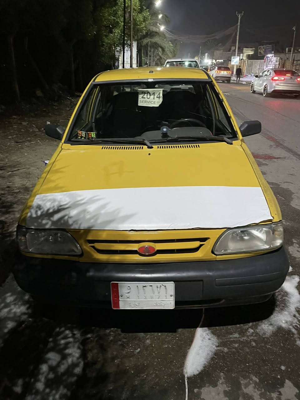 للبيع فقط سايبه ٢٠١٤سنويه جديده تأخذ مصفره تحويل مباشر مكينه بيه بدايه تبخير كلش خفيف كير صدر نضيف السعر ٢٤ مكان السياره بغداد الجديده ***********
