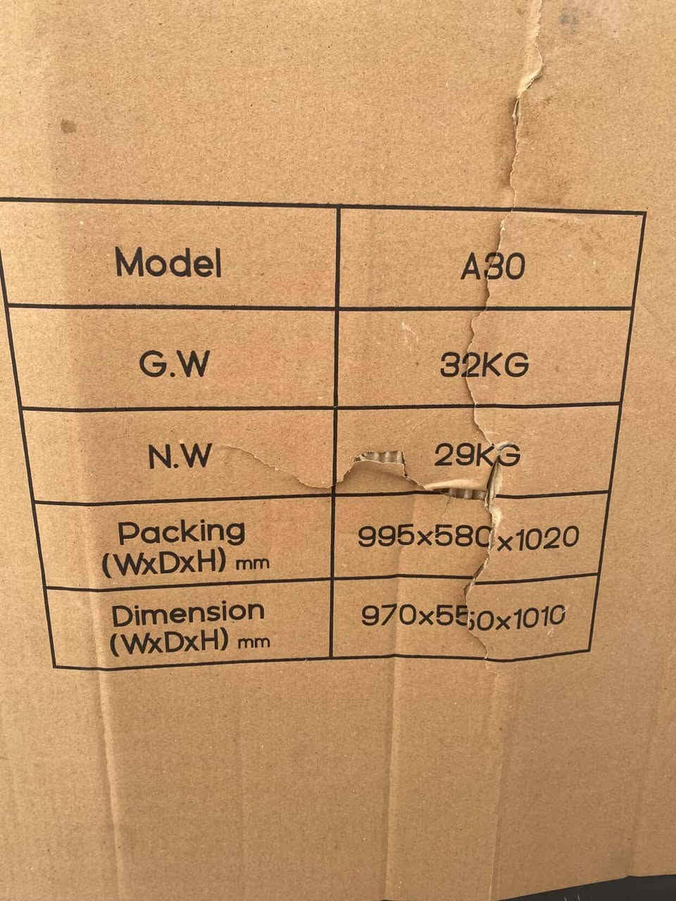 للبيع غسالة ملابس استرا حجم كبير 32 كيلو بعدها جديدة مامستخدمة بالكارتونه 
السعر 175 بلاد, صلاح الدين


**إذا كنت صاحب هذا الإعلان وتريد حذفه لأي سبب، رجاءا أرسل رسالة إلى الدعم الفني**