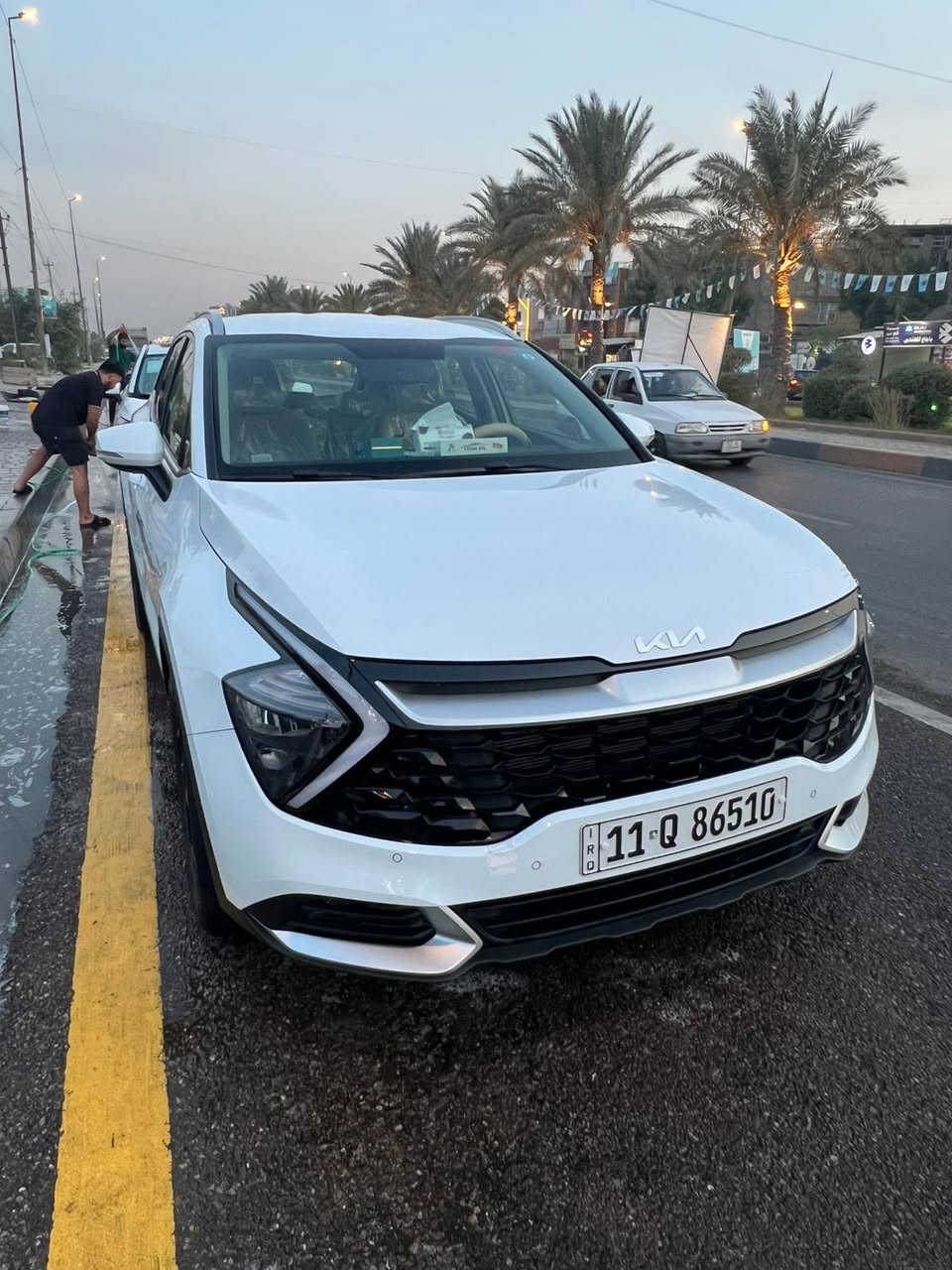 كيا سبورتج خليجي
نص فول 
بصمة 
كشنات تدفئة مري شفط
عدادات دجتال 
كشنات كهرباء
موديل ٢٠٢٤
ماشية ١٥ الف
سيارة جديدة جداً مكفولة من كلشي شخط مابيها

السعر ٢٣٠$

الاتصال

***********
