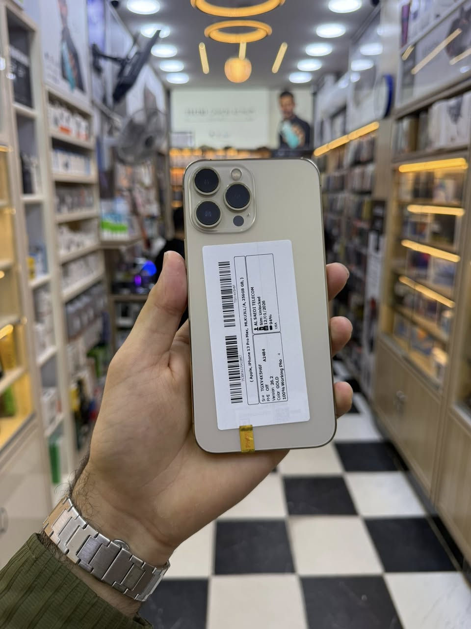 مرحبا زبائننا الكرام
متوفر الان مستخدم 

iPhone 13 Pro Max 256g
جميع الوانه ونضافه 100‎%‎
متوفر بالنقد والاقساط

سعر النقد : 725.000 الف 
سعر القسط : 60.000 شهرياً

الاقساط لحاملي ماستر كارد ( موضف او متقاعد ) حصراً لمصرف الرافدين

العنوان -  الرمادي التأميم شارع ام عمار مقابل عالم التسوق 
مركز اللؤلؤه الضمان الاقوى 👋

للاتصال أو الاستفسار *********** عبدالله
