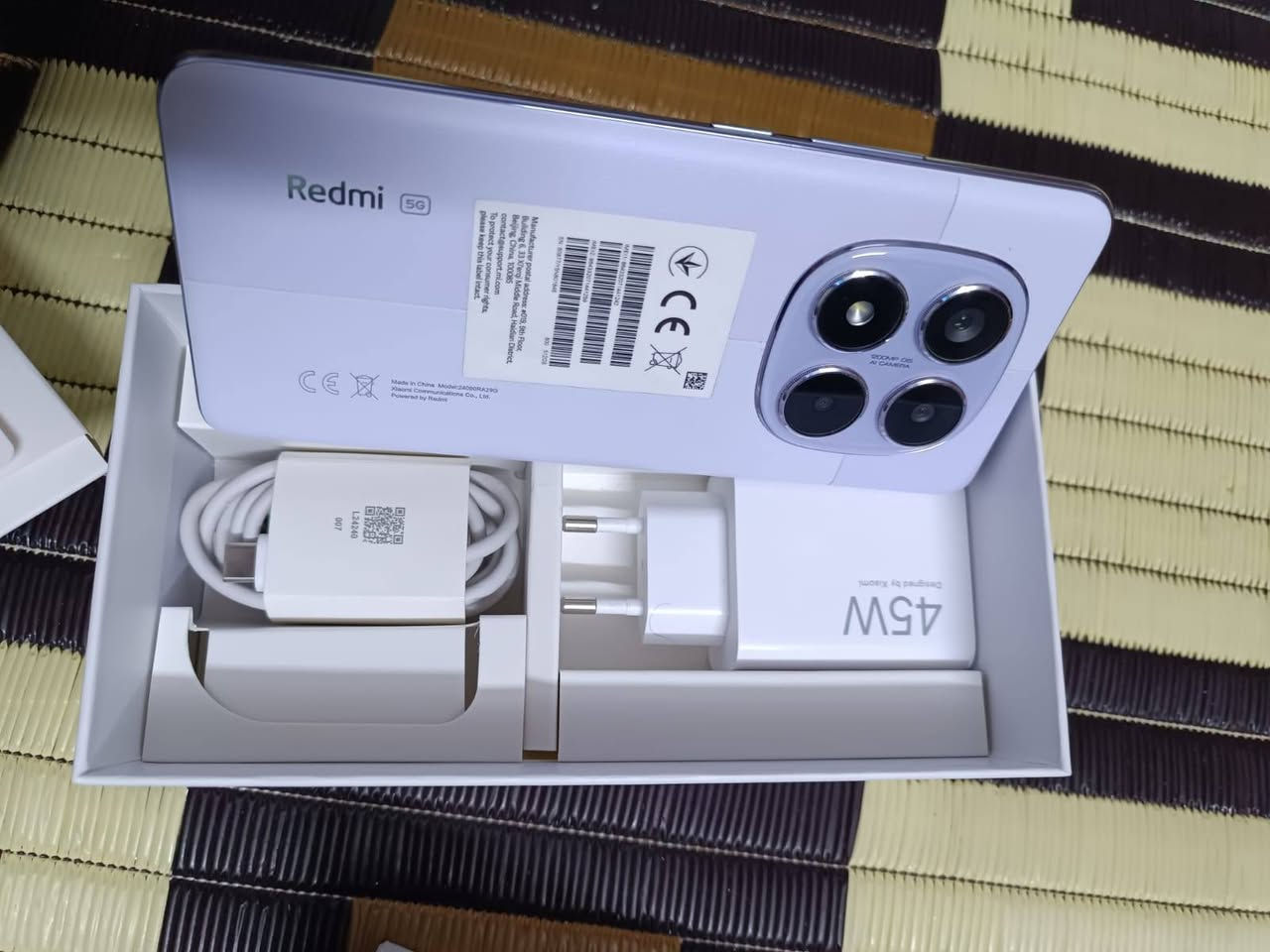 عندي موبايلRedmi Note 14 Pro 5G  نضيف شرط اريد اراوسة موبايل شاومي 13 تي برو أو 14 تي برو موبايل بالكرارتون هوا وقراضه مستعمله شهر ونص هيج بالباطيت


**إذا كنت صاحب هذا الإعلان وتريد حذفه لأي سبب، رجاءا أرسل رسالة إلى الدعم الفني**