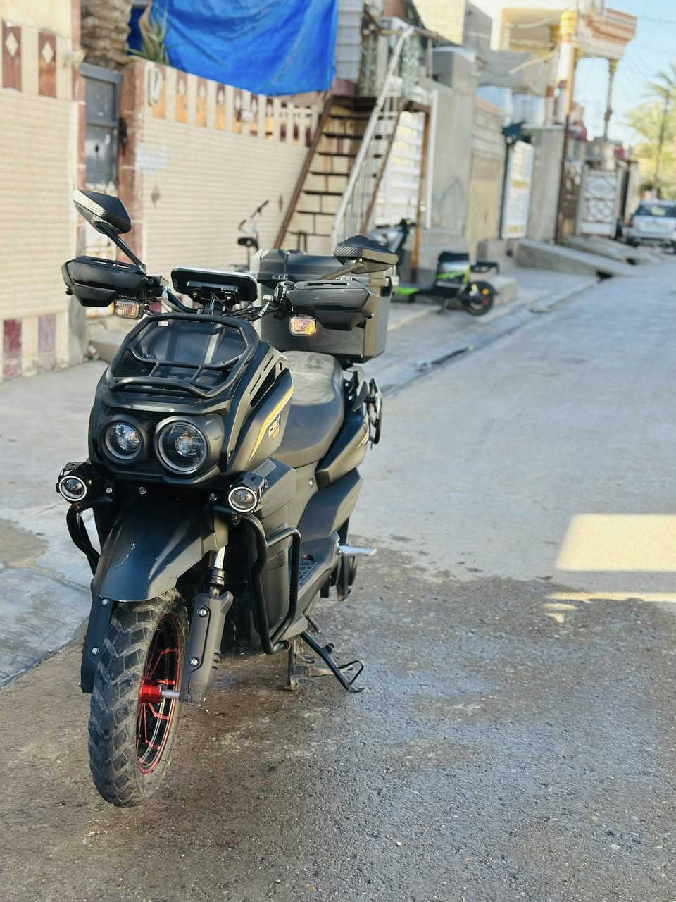 سلام عليكم دراجة شحن للبيع العنوان ديالى مقدادية شهربان 
الاستفسار التصال بهذا الرقم ***********
