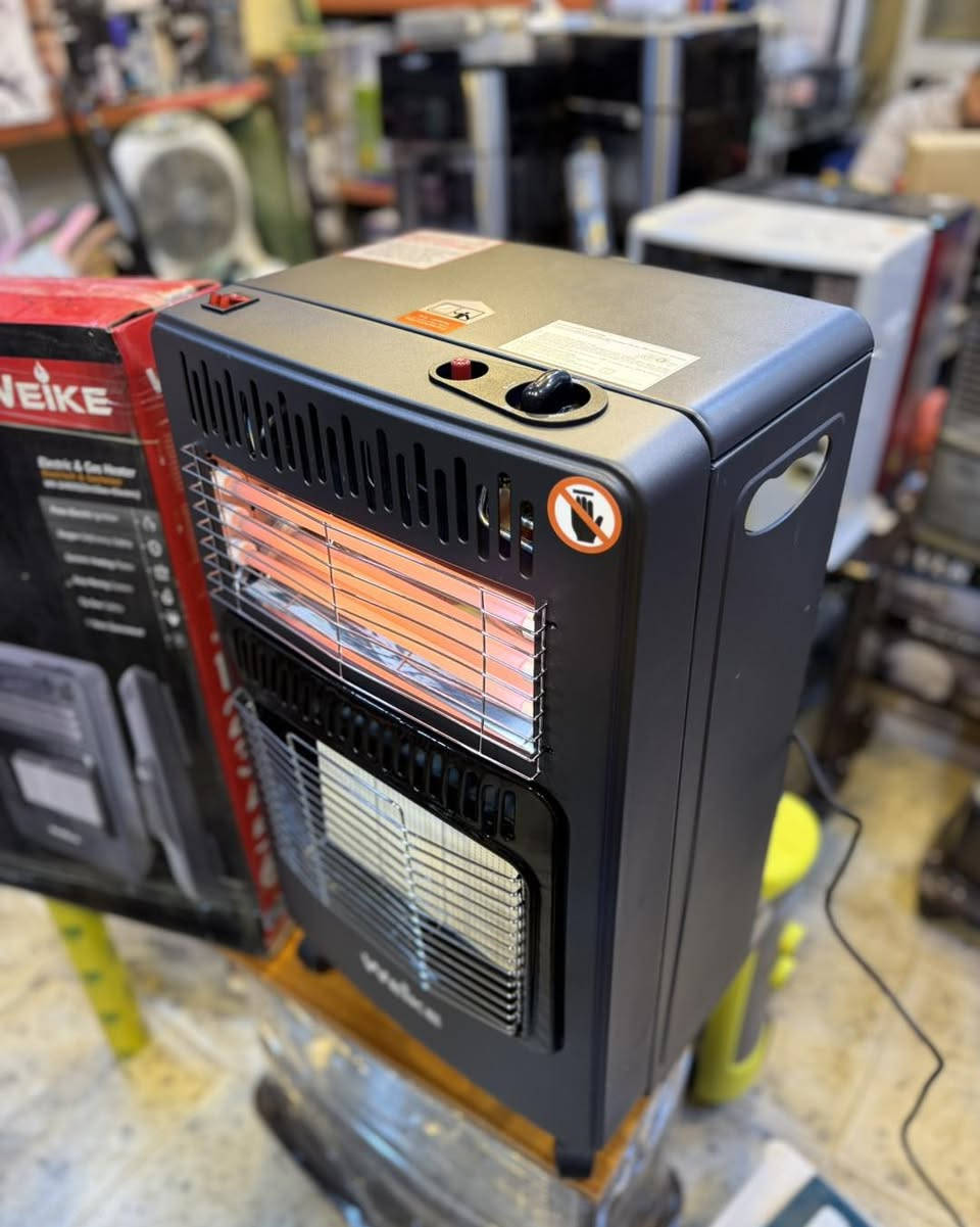 صوبه غازيه + كهرباء مشترك 
2 في 1 كهرباء مع غاز 
3 شمعات هيتر حجري 
نظام حمايه وامان للصدمات تطفى عند الحركه 
متوفر كل ادواتها الاحتياطيه 

توجد خدمه توصيل 
للحجز مراسله الصفحه او الاتصال
🌹مدينه ألعاب المدهش مجاور مطعم ابو صفاء تحت جسر العبور المعلق ***********🌸
