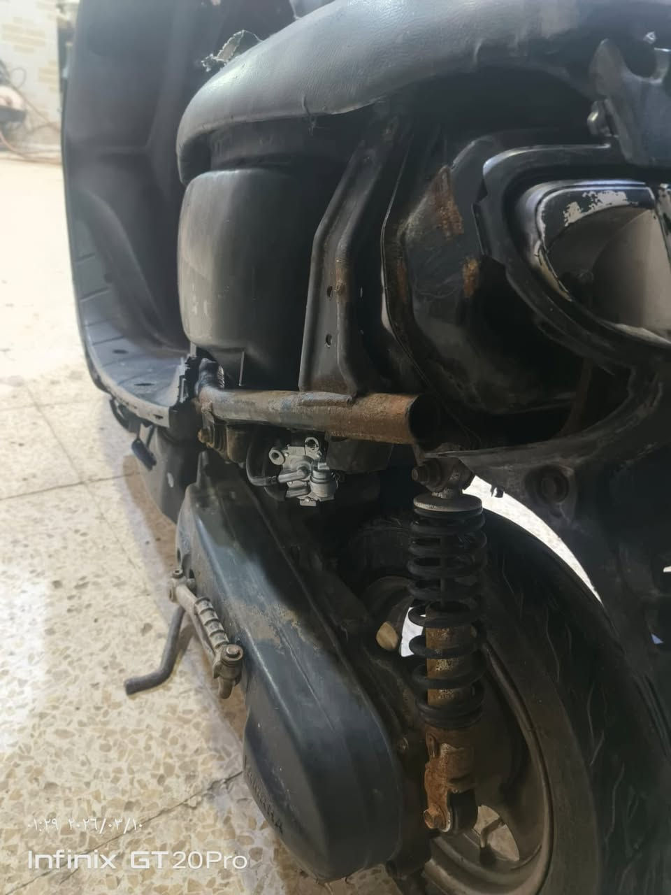 السلام عليكم  دراجه لبيع السعر 120الف وبيه مجال بسيط  مكفوله الشاصي  والمكينه والكهربائيات كله شغاله سلف هورن تجفيت جديد الدراجه مكاني الدوانيه الاخصيمه ‏*********** للستفسار هاذه الرقم وبي واتساب
