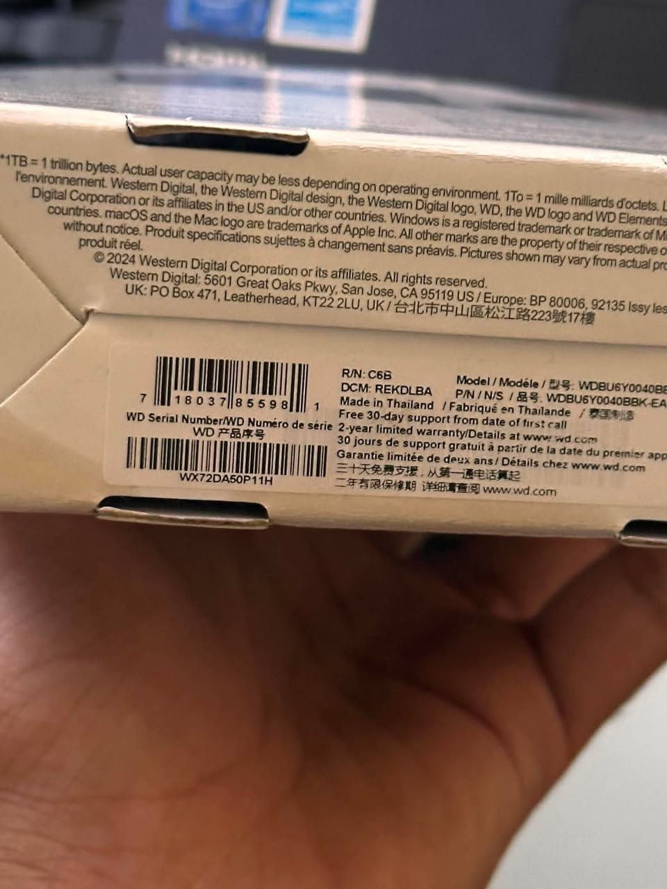 هارد 4T
خارجي 
ماركة WD
كبس شركة 
اصلي 
السعر 175 الف


**إذا كنت صاحب هذا الإعلان وتريد حذفه لأي سبب، رجاءا أرسل رسالة إلى الدعم الفني**