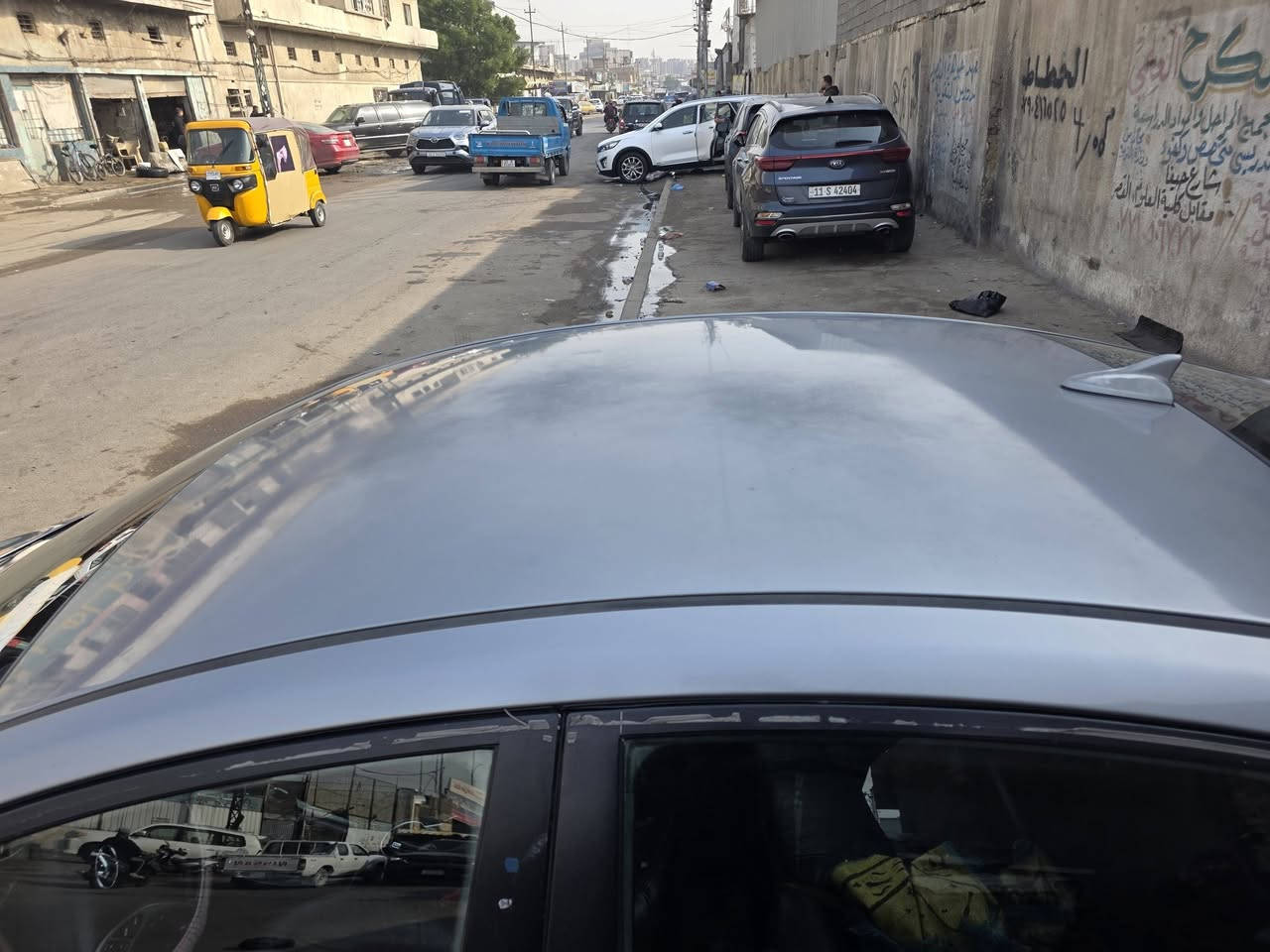 النترا ٢٠١٤ للبيع 
السعر ١١٢ 
نفس ما موجود بالسنوار  عدا الدواسه قبل فتره  صار بيها نفس ما موجود بالفيديو بس محرك بي تبخير وتمشي سياره وجاهزه من كلشي 
رقم الهاتف ***********
