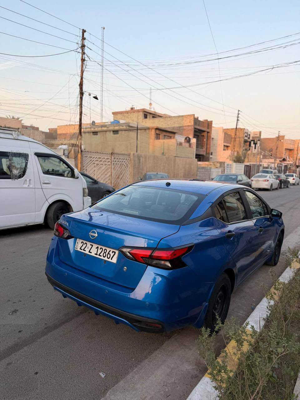 #السلام_عليكم 
#للبيع 🚘

- نيسان فيرسا NISSAN VERSA 2024
- رقم اربيل تحويل او وكاله
- بدون ايرباك  
-السعر 115
المواصفات :-  
*  شاشه  حجم الكبير + كامرا  
* تحكم  ستيرن 
* تحديد مسار 
* حساس خلفي 
- حادث السياره جاملغ خلفي وباب خلفي + بنيد 
- دواخل كفاله 
- رقم شاصي السياره 
- 3N1CN8DV0RL873477
- مكان السياره بغداد   
- للاستفسار 
- *********** بغداد, العراق
