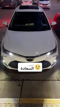 كورلا موديل 25  كفاله عامه  بنيد ودعاميه وداخل السياره بي دي اف ماشيه ...