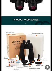 ‫5 مواقع إلكترونية منظار زووم احترافي من ماركة Borwolf، بمواصفات 20-60...