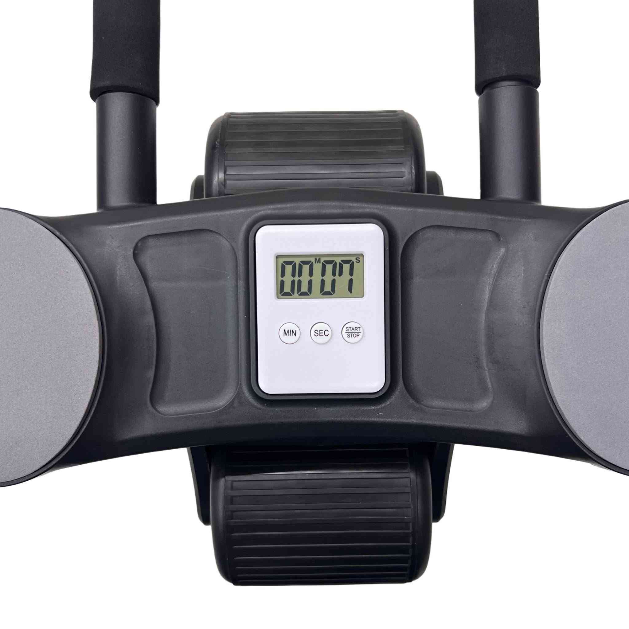عجلة تمارين البطن المزدوجة مع مسند ذراعين وعداد – Double Wheel Abdominal Wheel

• عجلة تمارين مخصصة لتقوية عضلات البطن والجزء العلوي من الجسم، بتصميم مزدوج لثبات أفضل أثناء التمرين.

•موديل: R-280

• تصميم بعجلتين (Double Wheel) للمساعدة على التوازن والتحكم أثناء الحركة.

• مزودة بمسندي ذراعين (Armrest) لتقليل الضغط على الذراعين وتحسين وضعية التمرين.

• تحتوي على عجلة ارتداد (Rebound Wheel).

• مزودة بعداد مدمج لعدّ التكرارات أثناء التمرين.

• مناسبة للتدريب الأساسي والمتقدم.

• نوع المنتج: عجلة تمارين بطن مزدوجة
• عدد العجلات: 2 عجلات
• العداد: موجود
• الوزن الصافي: 1.2 كغم
• الوزن الإجمالي: 1.5 كغم

السعر القطعة الواحدة:17000د.ع 
التوصيل جميع محافظات العراق ./


**إذا كنت صاحب هذا الإعلان وتريد حذفه لأي سبب، رجاءا أرسل رسالة إلى الدعم الفني**