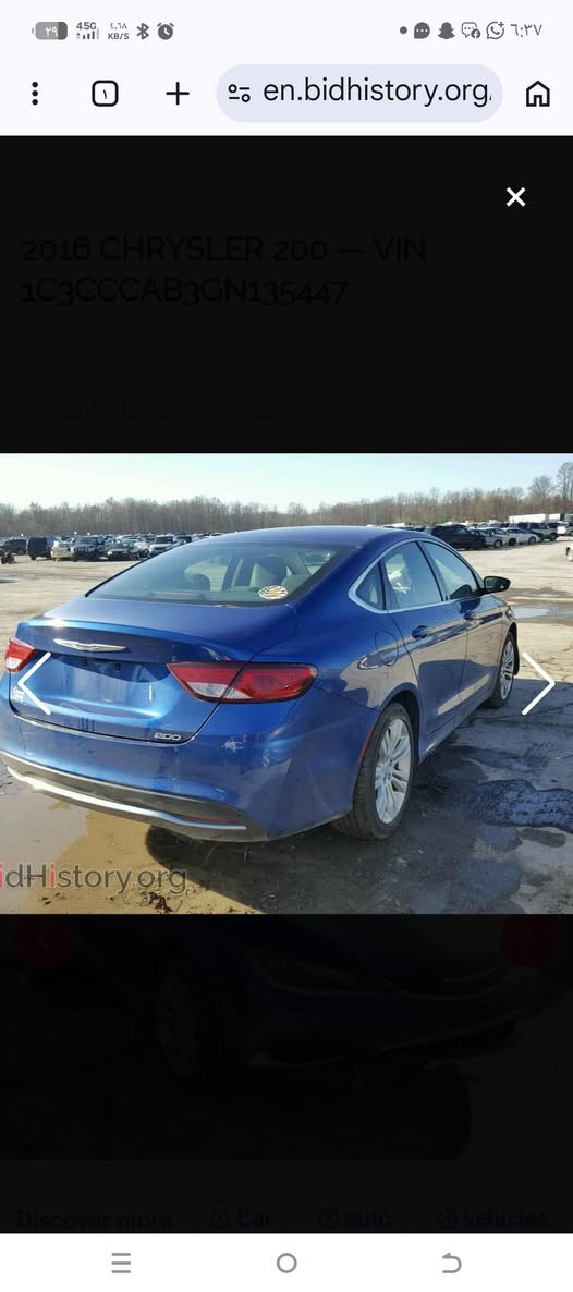 كلايسر 2016 حادثه من امريكا فقط دعاميه وهنا بالعراق صار بيها شخط جاملق الامامي ونصبغ بدون داخل ولاا تبديل سياره رقم ذي قار بسمي نكليزي مكفوله المكينه 2400
تبريد تدفئه كله شغال سياره جديده بمعنى الكلمه ومكفوله من كلشي السعر 115وبيه مجال الشراي ***********مكاني بغداد بسمايه صور حادث امريكه مرفوق ب المنشور
