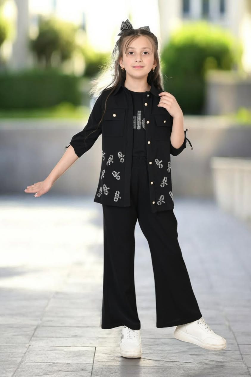 جديد الريان موسم محرم🖤 

طقم بناتي 😍❤️درجة اولى 🇹🇷🇹🇷
متوفر  وقياسات من 6سنه الى 12سنه 
السعر17فقط 😱😍
كوت  الخاجية شارع اربعين قرب أبو امير ابو للبالات 
توصيل اكيد موجود 🚙

للتواصل على الرقم***********
