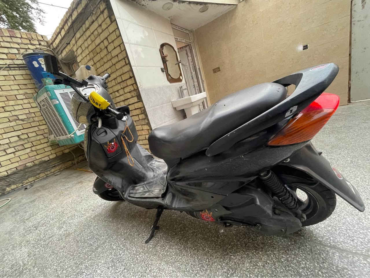 سلام وعليكم دراجة سكنس ياباني  السرعة 110 كفالة عامة أوراق موجودات السعر 700 وبيها مجال بغداد العبيدي *********** بغداد, العراق
