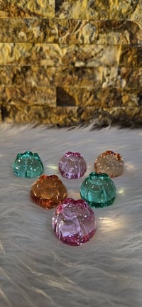 فواكه زجاج • زجاج ملون • زينة منزل