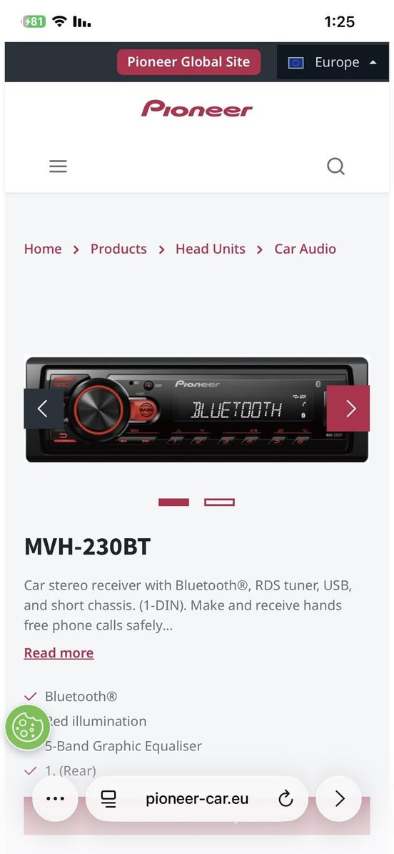 منو موصيني على مسجل بايونير توفر عندي قطعه وحده طك كارتون


**إذا كنت صاحب هذا الإعلان وتريد حذفه لأي سبب، رجاءا أرسل رسالة إلى الدعم الفني**