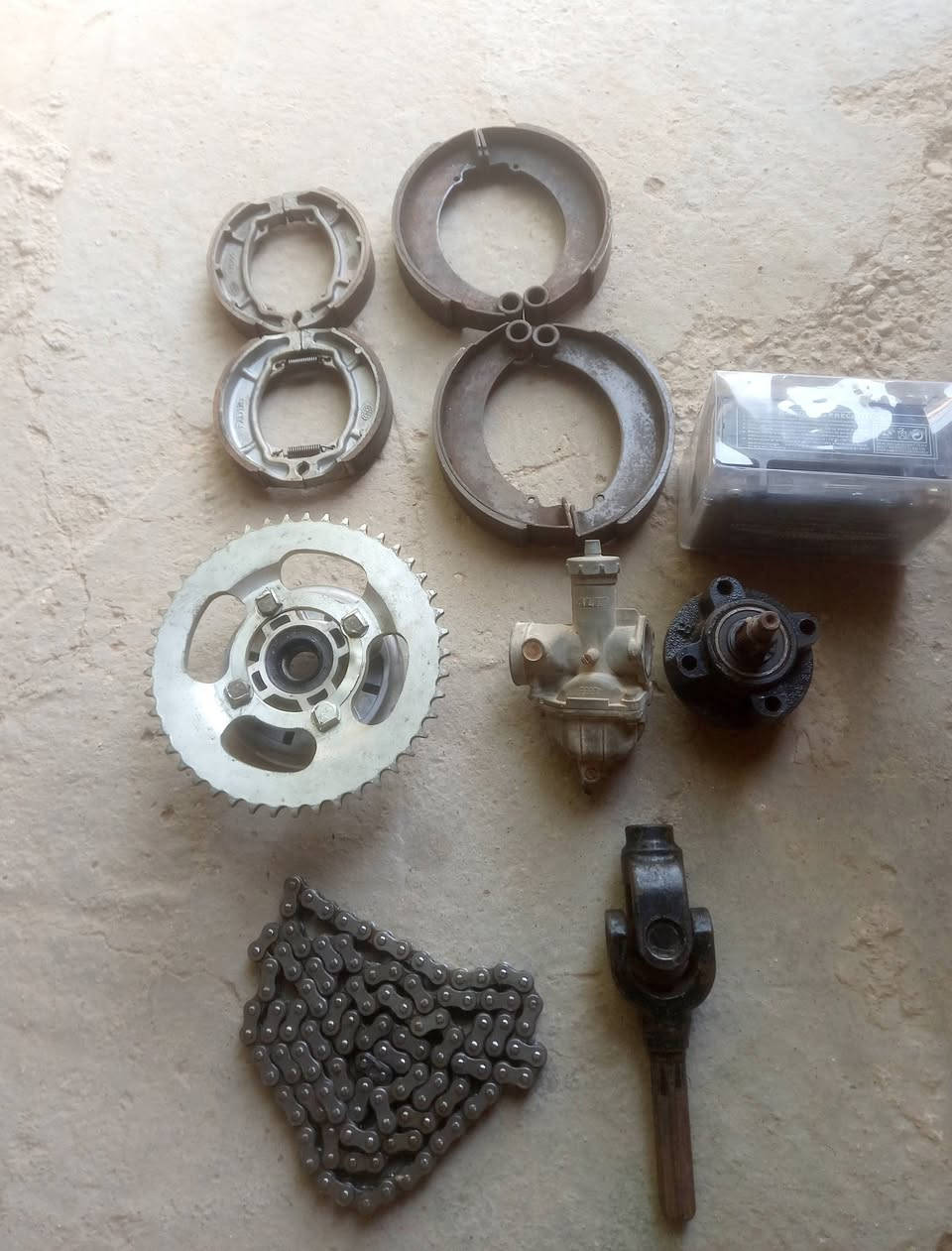 سلام عليكم الغوالي غراض دراجة للبيع شرط الفحص مناسبات الشراي يتفضل خاص  مكان كربلاء طوريج  ***********
