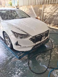 سوناتا للبيع 2023 وارد امريكي ماشية 30,000 رقم بغداد انكليزي تحويل ثان...
