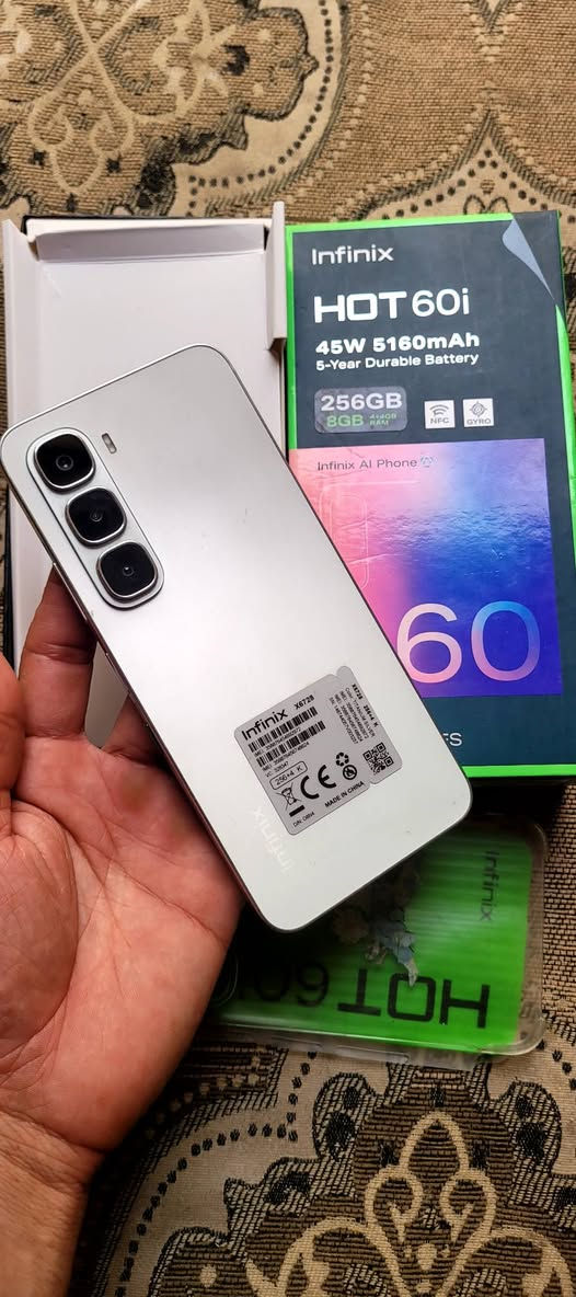 جهاز انفينكس هوت 60i
Infinix HOT60i
كامل ملحقات
نظافة 100%
الذاكرة/256
الرام/8
يدعم الشحن السريع 45 واط


**إذا كنت صاحب هذا الإعلان وتريد حذفه لأي سبب، رجاءا أرسل رسالة إلى الدعم الفني**