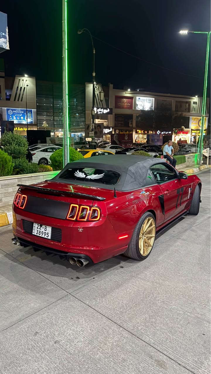 موستنك ٢٠١٣ للبيع او للمراوس قطعه وحده صبغ جاملغ خلفي فقط  السياره ماشيه ١١٢ الف
السياره كامله بدون اي نقص بلكات جديده نوزلات جديده
- عليها برمجة طلقات و سيفتي
- اكزوز و اكس بايب
- وياله تو سايز
- كشف جديد
***********
ملاحظه السياره قطعه وحده صبغ بس بيها كم مكان بارد ما يبين كركوك, العراق
