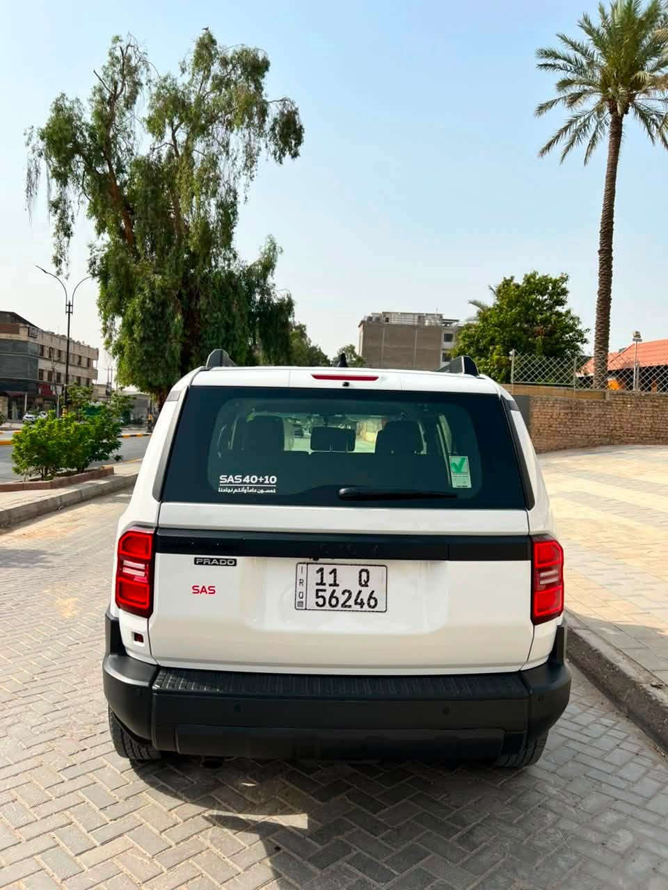 برادو 2024 وكاله ساز
ماشية 7 الف جديدة تحت الضمان 
مكفولة كفاله عامة
السعر 41500$ بية مجال بسيط
مكان السيارة كاظمية 
للاتصال ***********
