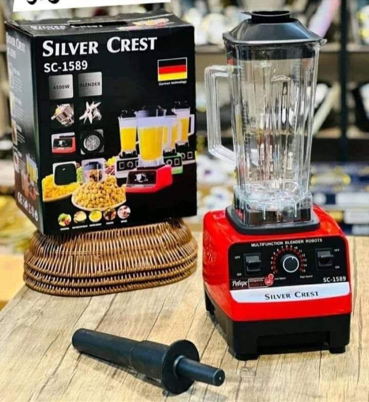 💥خلاط سيلفر كريست مع مطحنة الالماني🇩🇪💥

خلاط متين جدا صنع شركة سلفر كريست الالمانية 🇩🇪
يقوم بتحضير الطعام بسرعة (الخضار والفاكهة والحبوب الصلبة) بسهولة دون الحاجة لاستهلاك الوقت والجهد ليكون المعاون الأساسي لكِ في العزومات. 💥💥💥

✅الماركة :- سلفر كريست
✅الطاقة :- 4500 وات
✅الحجم :- 49*21*20 سم
✅صناعة : الماني 🇩🇪 
✅العبوة تحتوى على✅

💥خلاط سلفر كرست مع مطحنة💥
✅المميزات ✅
✔️ قوي ومتين
✔️ الشفرات متينة ومصنوعة من الستانليس ستيل عالي الجودة وحاد القاطع. 
✔️يمكنه تقطيع وفرم العديد من الحبوب والخضراوات والفواكه ومزج اللحوم
✔️الوعاء مصنوع من التريتان فائقة القوة غير قابل للكسر. سعته كبيرة: 
✔️ يمكنك عصر حتى 2 لتر من الطعام في المرة الواحدة. يمكن ضبطه وتعديله: 
✔️ متغير السرعة يمكن ضبطها. 
✔️ يمكن لسرعته أن تصل إلى 32 ألف دورة في الدقيقة. يعمل بالكهرباء: 
✔️ يعمل بمحرك4500 واط
#الاصلي المنشأ الماني 🇩🇪 
السعر 35  الف 
🚘 يوجد خدمة توصيل لجميع محافظات العراق ٤ الاف🚘


**إذا كنت صاحب هذا الإعلان وتريد حذفه لأي سبب، رجاءا أرسل رسالة إلى الدعم الفني**