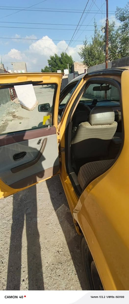 موديل 2012
سياره كامله  
كير مكينه نضيفات 
لا تنقيص ولا تبخير تجفيت جديد سياره جاهزه بيها فقط طخات بسيطه  اخياس هلالات 
العنوان مدينه الصدر
رقم الهاتف ***********
السعر 38 وبيه مجال
